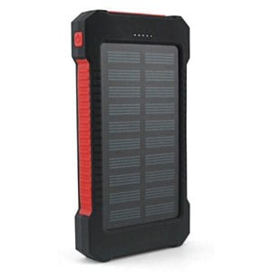 Batterie solaire double usb 10 000mah