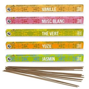 Coffret 5 encens japonais parfumés