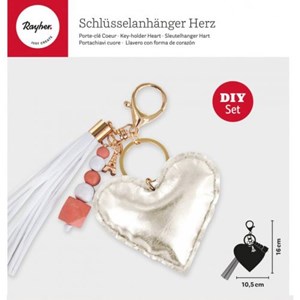 Kit diy porte-clé coeur