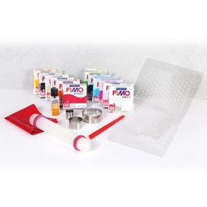 Coffret fimo modelage 12 pains