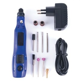 Graveur sur verre + 10 accessoires