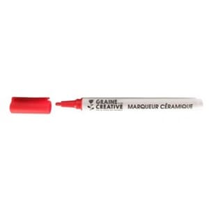 Marqueur pour céramique - rouge