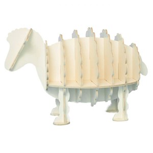 Etagère mouton en bois - blanc