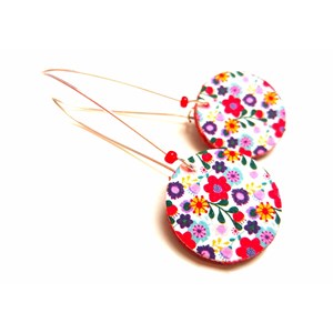 Dormeuses cuir imprimé liberty
