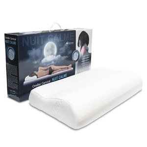 Oreiller à mémoire de forme nuit calme