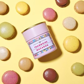 Confiture framboise macaron