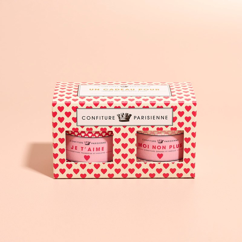 Coffret confiture je t'aime moi non plus