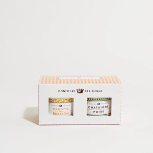 Coffret chataigne poire- carotte passion