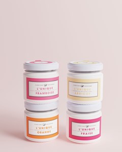Coffret confitures 4 fruits 4x100g
