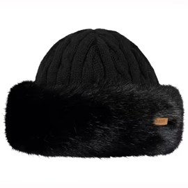 Barts fur cable bandhat - noir