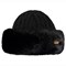 Barts fur cable bandhat - noir Noir
