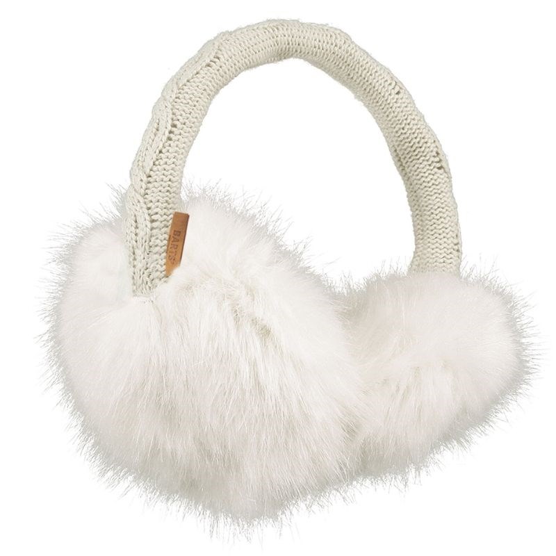 Barts fur earmuffs - blanc