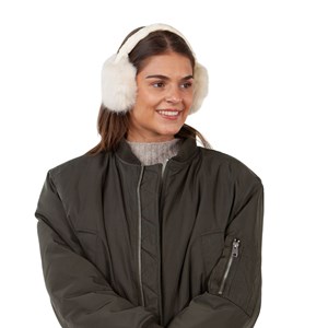 Barts fur earmuffs - blanc Blanc