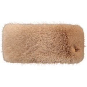 Bandeau barts fur - marron Marron