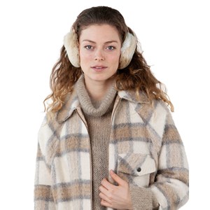 Barts fur earmuffs - beige Beige