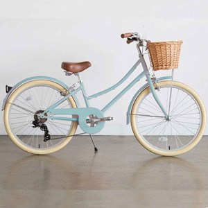 Vélo bleu 24 pouces bobbin gingersnap