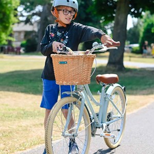 Vélo bleu 24 pouces bobbin gingersnap