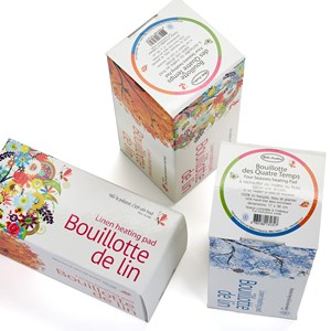 Bouillotte des quatre temps en lin