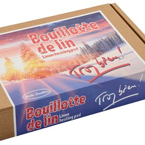 Bouillotte de lin trop bien