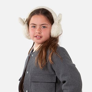 Barts cache-oreille teddy earmuffs jr crème Unique