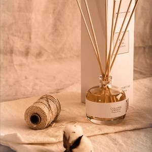 Bouquet parfumé satin rose
