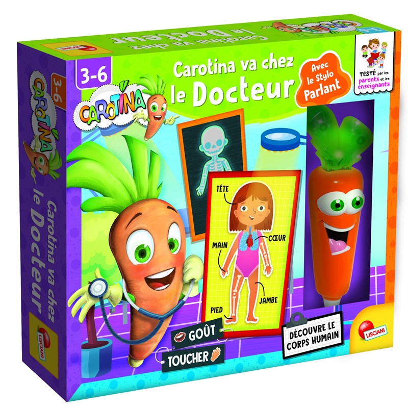 Carotina stylo parlant chez le docteur