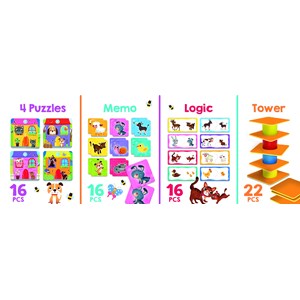 Carotina baby 4 en 1 la ferme