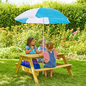 Table pique-nique pour enfant avec para