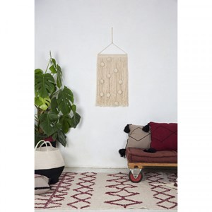 Tapis bereber burgundy beige 120 x 160