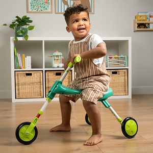 Porteur enfant pliable 3 roues