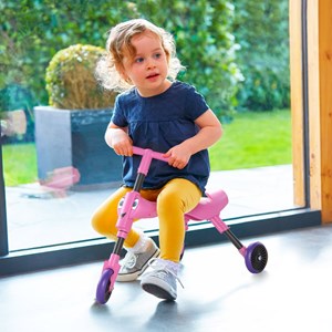 Porteur enfant pliable 3 roues