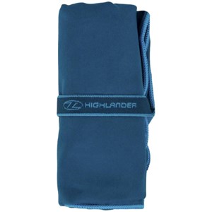 Serviette microfibre - m - bleu