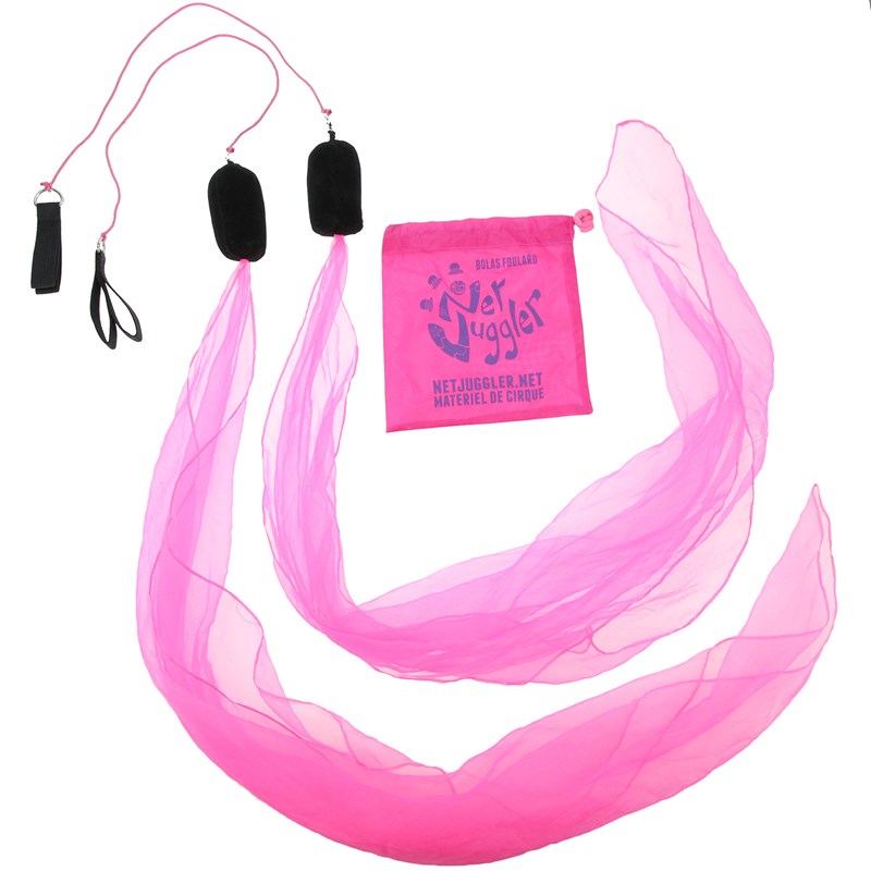 Bolas foulard netjuggler rose