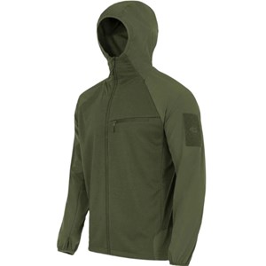 Hirta veste à capuche hybrid - s - vert