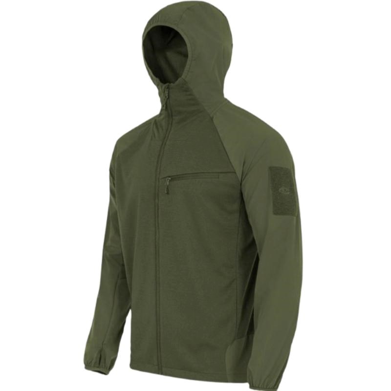 Hirta veste à capuche hybrid - s - vert