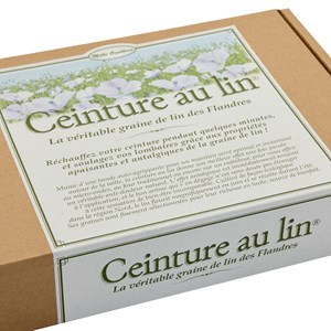 Ceinture au lin ® - soulage les lombaire