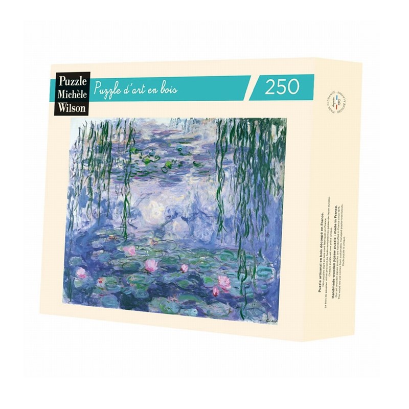 Puzzle Michèle Wilson - Nymphéas et saule de monet