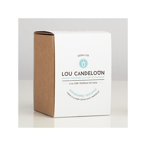 Bougie gingembre et verveine 120g