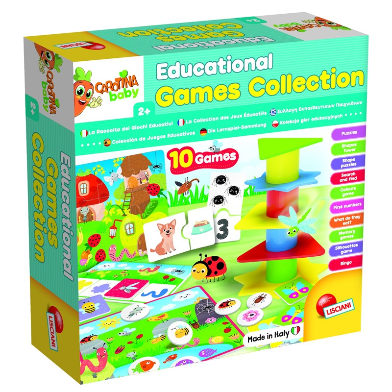 Carotina baby 10 jeux educatifs