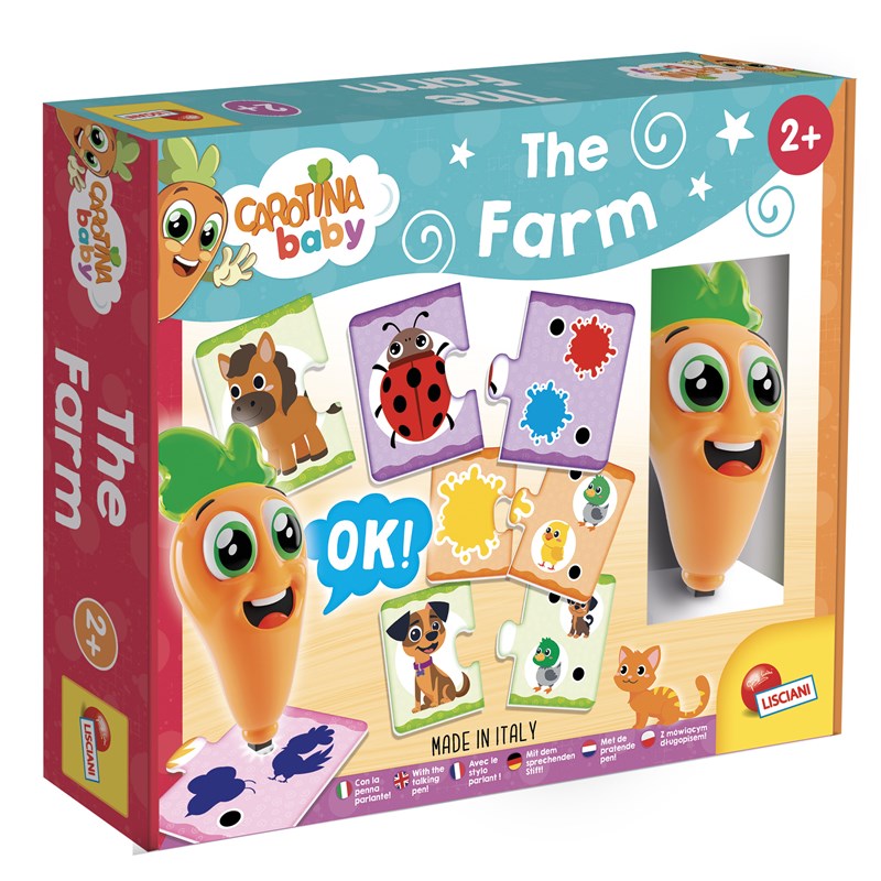 Carotina baby stylo parlant la ferme