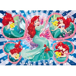 Puzzle 60 pcs double face little mermaid