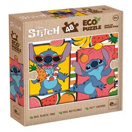 Ecopuzzle 48 pcs mini double face stitch