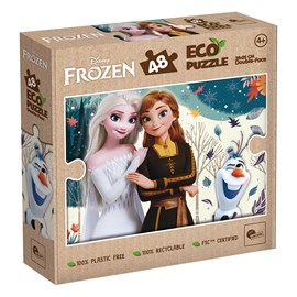 Ecopuzzle 48pcs mini double face frozen