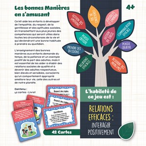 Life skills  cartes des bonnes manieres