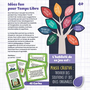 Life skills cartes que faire temps libre