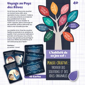 Life skills  cartes pour une bonne nuit