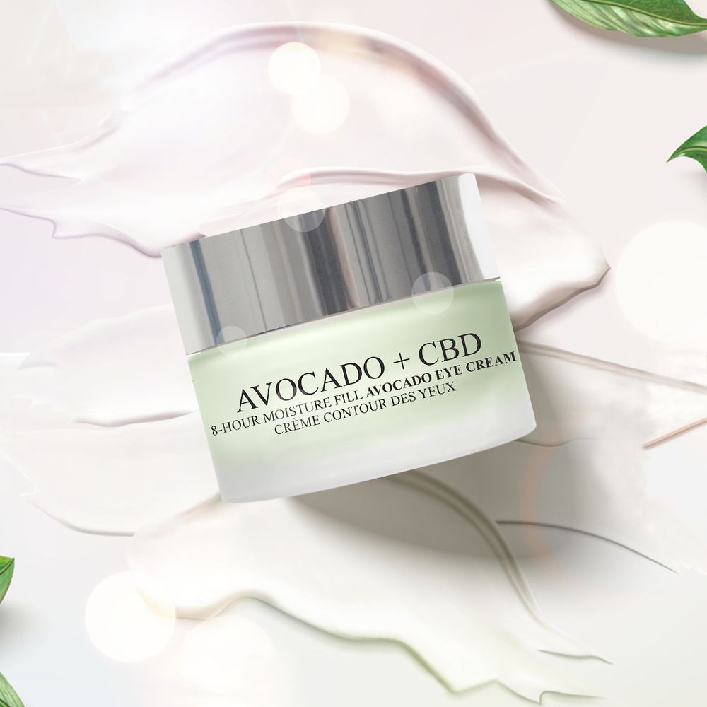 Crme yeux avocat + cbd 15ml