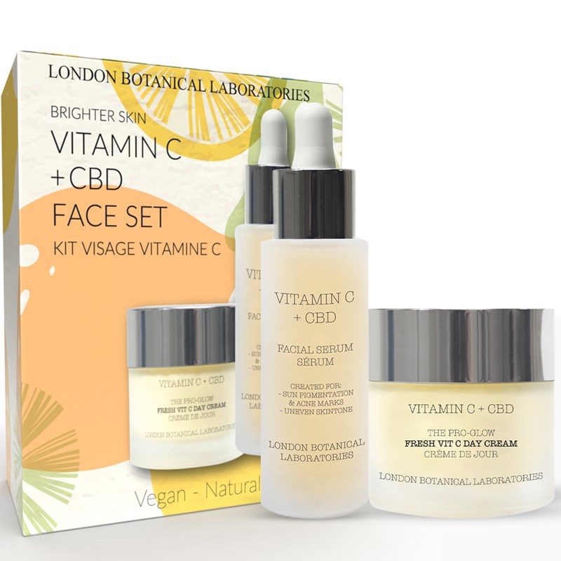 Set visage éclat cbd + vit c