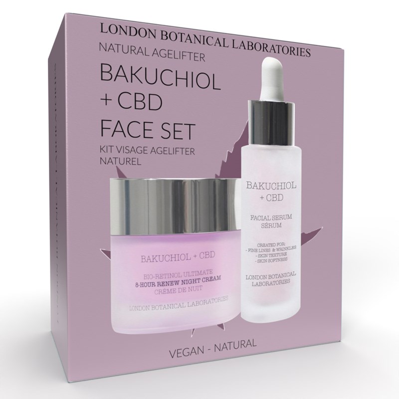 Routine visage bakuchiol et CBD