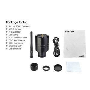 Caméra wifi sc001 pour longue vue svbony